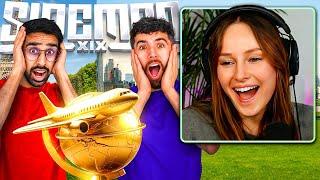 Freya Reacts to SIDEMEN HOW MANY COUNTRIES CAN YOU VISIT IN 24 HOURS