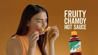 Tajín Fruity Chamoy Hot Sauce  a little️  for fruit, smoothies, and ice cream #TajinIt