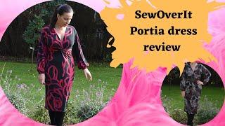 #SewOverIt New pattern Portia dress review