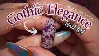 4 Simple Gothic Inspired Nail Art Designs to Try   | 1-Minute Maniology