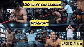Punishment to MrJunior/100 Days Challenge Workout with @SANDESHJUNGTHAKURI  #100dayschallenge