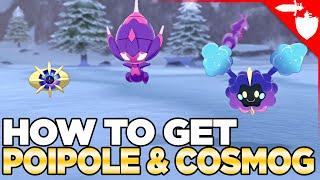 How to Get Poipole, Cosmog, Naganadel, & Cosmoem in Crown Tundra - Pokemon Sword and Shield DLC