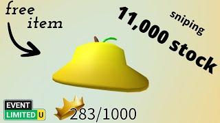 Sniping Lemon Hat (Free UGC Limited) (283/1000)