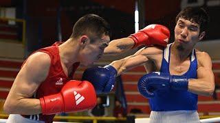 Saken Bibossinov (KAZ) vs. Azat Makhmetov (BRN) World Olympic Qualifiers 2024 (51kg)