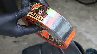 Tubeless bike conversion for cheap with Gorilla tape