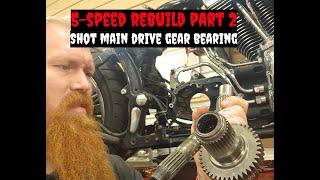 5 speed transmission rebuild part 2 Drive gear removal, power flow ,and disassembly of gear cluster.