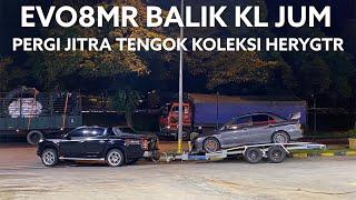 199 GARAGE VLOG: pergi jitra kedah amik evo8MR (mitsubishi racing) balik 199garage