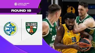 IMPRESSIVE Dominance | Maccabi - Zalgiris | BASKETBALL HIGHLIGHTS R18 2024-25