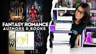Countdown to Apollycon // Over 25+ Fantasy Romance Recommendations