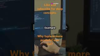 Introduction to Tuple datatype in Python | Why do we use tuple| Why tuple is more secure over list?