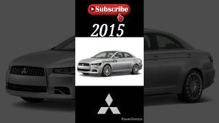 Evolution of Mitsubishi Galant (1971-2020) #mitsubishigalant #viralvideo