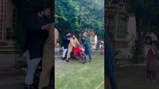 heavy Bike se gir gaya Khan baba|Junaid Awan|Chand Shah #khanbaba #shorts #junaidawan #strongfamily