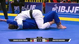 Adam Wardzinski vs Leonardo Ferreira | 2025 European Jiu-Jitsu IBJJF Championship