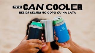 Novo Can Cooler: Bebida gelada no copo ou na lata