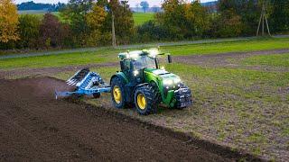 John Deere 8345R + Lemken Diamant 18 im Osten  | Produktvideo Lemken | rath.video