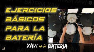 Ejercicios basicos para la BATERIA - Clase de Xavi en la Batería