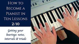 (old video) How to Become a Pianist in Ten Lessons - Lesson 2 | Getting Your Bearings