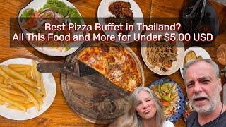 The Best Pizza and Food Buffet in the Hua Hin Area | Pak Nam Pran Thailand | Ley Paknampran