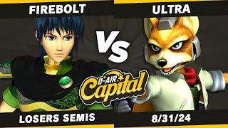 D-AIR CAPITAL - Firebolt (Marth) VS. Ultra (Fox) - Losers Semis