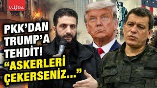 YPG-PKK lideri Mazlum Abdi'den Trump'a DEAŞ şantajı! "Askerleri çekerseniz..."