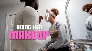 DOING MY GIRLFRIEND'S MAKEUP FOR THE FIRST TIME