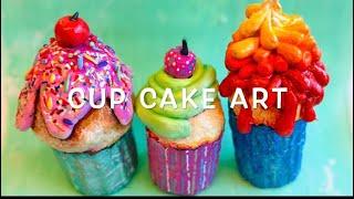 Cup Cake Sculptures