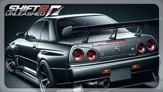 NFS Shift 2 Unleashed - All DLC Drag & Legends Races