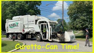 Curotto Can Garbage Truck In Action!