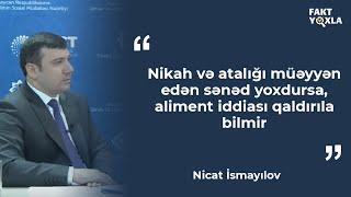 Nikah və atalığı müəyyən edən sənəd yoxdursa, aliment iddiası qaldırıla bilməz?