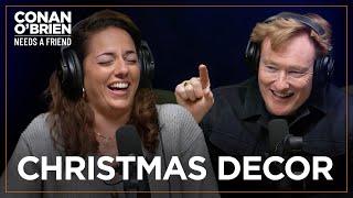 Conan & The Gang Share Their Controversial Christmas Decor Opinions | Conan O'Brien Needs A Friend