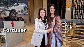 Meeting Pranjal Dahiya - Fortuner ke Sath Kya Kar Diya     @PRANJALDAHIYAgulabiqueen