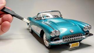 Building the '58 Chevy Corvette in 1/25 by Revell