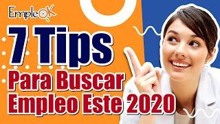 7 Tips Para Buscar Empleo 2020