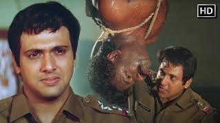 CLIMAX : गोविंदा ने नाग्या गैंग के आदमी को पकड़ कर दी थर्ड डिग्री (HD) - GOVINDA ACTION MOVIE