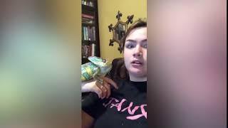 Chameleon Attacks Girl with Tongue