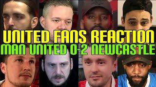 ANGRY  UNITED FANS REACTION TO MAN UNITED 0-2 NEWCASTLE | FANS CHANNEL