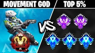 Can a Movement Pro 1v2 the TOP RANKS in Apex Legends