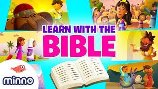 Learn ABC, Counting & Colors with the Bible + Sunday School Songs & 90 Minutes of Kids Bible Stories