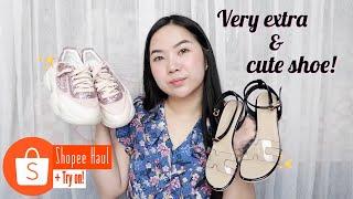 VERY EXTRA SHOE HAUL FROM SHOPEE! | SHOPEE HAUL INDONESIA