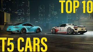 CSR Racing 2 | Top 10 Fastest Tier 5 Cars