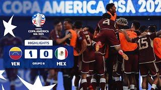 VENEZUELA 1-0 MÉXICO | HIGHLIGHTS | CONMEBOL COPA AMÉRICA USA 2024™