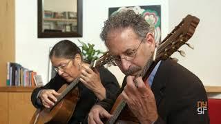 Newman & Oltman Guitar Duo: NYGF Red Sofa Concert - full episode