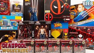 Deadpool and Wolverine Toy Collection Unboxing ASMR review | Funko mini fig | Cosbaby Hot toys |