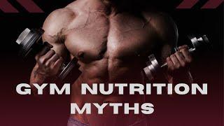 5 Gym Nutrition Myths That Are Holding You Back