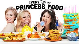 We Make And Eat EVERY Disney Princess Food!