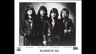 The Blizzard Of Ozz - Crazy Train (RARE demo session and unused solo!)