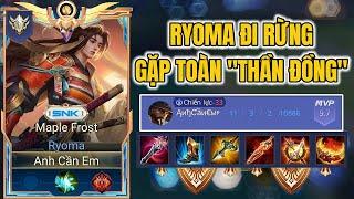 Trận Đấu Gặp Toàn Thần Đồng Cùng Con Bài Ryoma Đi Rừng Rank Đầu Mùa.