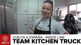 Team Saxo Tinkoff's Mobile Kitchen - A Tour Of Chef Hannah Grant's Custom Designed Kitchen Truck