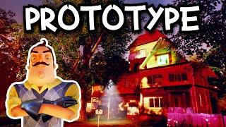 Exploring the EXPANDED Prototype!! - Hello Neighbor Mod