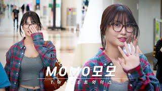 TWICE(트와이스) MOMO 안경 모모 일본 스케쥴 마치고 입국 Arrive in SEOUL 4K /240428